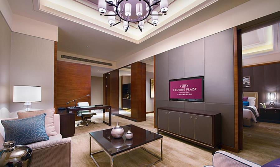 Crowne Plaza Tianjin Jinnan By Ihg Exterior photo