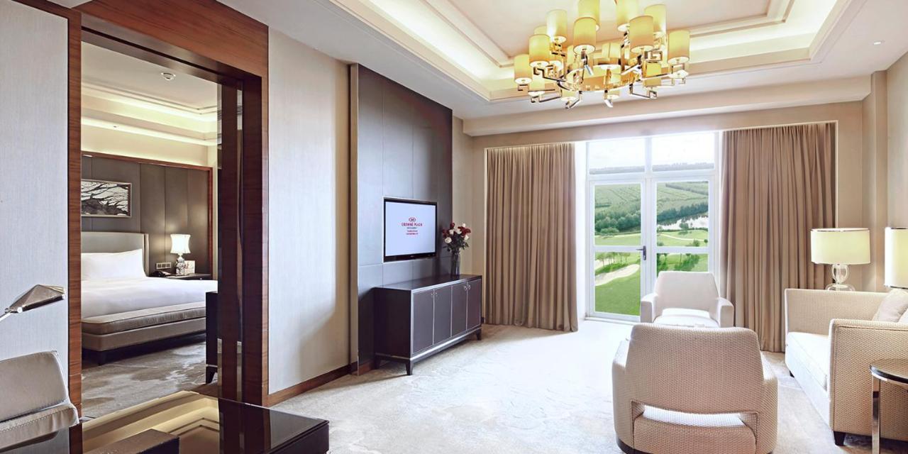 Crowne Plaza Tianjin Jinnan By Ihg Exterior photo